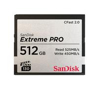 Carte mémoire Extreme Pro CompactFlash CFast 2.0 512 Go - SANDISK - VPG-130