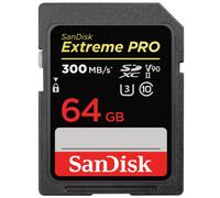 SanDisk Extreme Pro 64GB SDXC UHS-II | ✅ Livraison gratuite à partir de 100 €