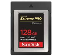 Carte mémoire flash - Sandisk - SDCFEexpress 128Go - Vitesse de lecture 1700MB/s - Vitesse d'écriture 1200MB/s