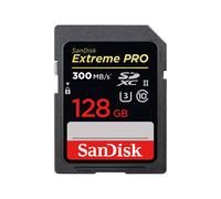 SanDisk Extreme Pro - Carte mémoire flash - 128 Go - UHS-II U3 / Class10 - 1733x/2000x - SDXC UHS-II