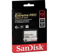 SanDisk Extreme Pro - Carte mémoire flash - 256 Go - CFast 2.0