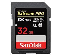 SanDisk Extreme Pro - Carte mémoire flash - 32 Go - UHS-II U3 / Class10 - 1733x/2000x - SDHC UHS-II