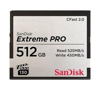 SanDisk Extreme PRO - Carte mémoire flash - 512 Go - CFast 2.0