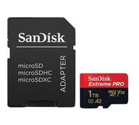 SanDisk Extreme PRO - Carte mémoire flash (adaptateur microSDXC vers SD inclus(e)) - 1 To - A2 / Video Class V30 / UHS-I U3 / Class10 - microSDXC UHS-I