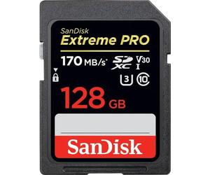 SanDisk Extreme Pro Carte mémoire SDXC UHS-I 128 Go SDSDXXY-128G-ANCIN