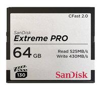 SanDisk Extreme PRO CFast 2.0 Memory Card, 64 GB