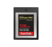 Carte mémoire flash - Sandisk - SDCFEexpress 128Go - Vitesse de lecture 1700MB/s - Vitesse d'écriture 1200MB/s