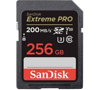 SanDisk Extreme Pro - Flash-Speicherkarte - 256 GB Carte SDXC 256 GB Class 10 UHS-I résistance aux chocs, étanche