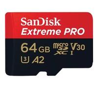 SanDisk Carte microSDXC Extreme PRO UHS-I Classe 10 64 Go