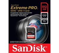 SanDisk Extreme Pro SD Carte Mémoire 4K UHS-I 32GB 64GB 128GB 256GB 512GB 1TB