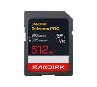 SanDisk Extreme PRO SD UHS-II V90 Card - 512GB - SDSDXDE-512G-GN4IN