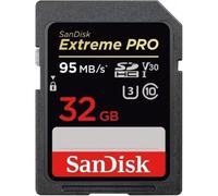 SanDisk Carte mémoire SDHC Extreme Pro UHS-I 32 Go Classe 10