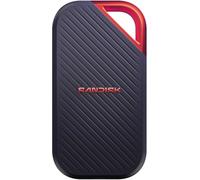SanDisk Extreme Pro SSD Portable 2 to(Jusqu’à 4000 Mo/s en Lecture et 3800 Mo/s en écriture en Rafale, USB Type-C, USB4, Indice de Protection IP65 Contre l’Eau, Résistance aux Chutes Jusqu’à 3mètres)