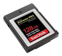SanDisk Extreme SD card PRO CFexpress Type B, 128 Go, jusqu'à 1 700 Mo/s, tourner des vidéos en 4K RAW
