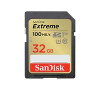 SanDisk Extreme PLUS Carte SDXC 32 GB UHS-I résistance aux chocs, étanche