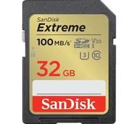SanDisk 32 Go Extreme carte SDHC+ RescuePRO Deluxe, jusqu'à 100 Mo/s, UHS-I, Classe 10, U3, V30