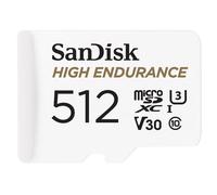 Sandisk high endurance - carte mémoire flash - 512 go - microsdxc uhs-