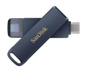 Sandisk iXpand 256 Go clé USB avec connecteurs Lightning et USB-C pour iPhone, iPad, PC et Mac