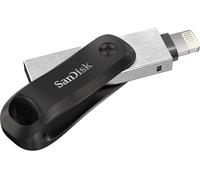 SanDisk iXpand™ Flash Drive Go Mémoire supplémentaire USB pour smartphone/tablette noir, argent 256 GB USB 3.1 (Gen 1), Apple Lightning