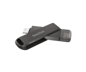 SanDisk iXpand lecteur USB flash 128 Go USB Type-C / Lightning 3.2 Gen 1 (3.1 Gen 1) Noir