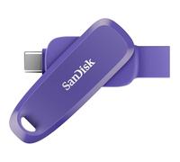 SanDisk Lecteur téléphonique Android 512 Go - USB 2 en 1 pour Smartphones, tablettes et Ordinateurs - Clé USB Type-C et Type-A, Violet - SDDDC6-512G-G46PO