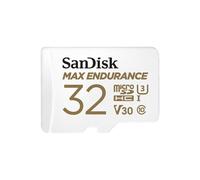SanDisk Max Endurance 32Go MicroSDHC UHS-I U3 V30 Classe 10 - Lecture 100Mo/s Écriture 40Mo/s - MTBF 15000h - Température -25°C à 85°C