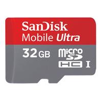 SanDisk microSD 32 Go Ultra + adaptateur SD