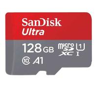 SanDisk MicroSD Carte 128GB Ultra A1 Classe 10 SDSQUAR-128G-GN6MA