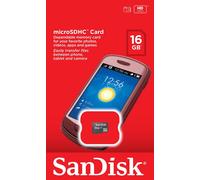 SanDisk MICROSDHC 16GB Carte Mémoire Portable Tablette Téléphone Caméra 16 Class