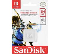 SanDisk MicroSDXC 100MB 64GB Nintendo SDSQXAT-064G-GNCZN