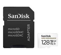 Carte mémoire flash High Endurance - SANDISK - 128 Go - Video Class V30 / UHS-I U3 / Class10