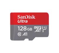 Carte Mémoire Micro SD Ultra SDSQUAB-128G-GN6MT 128Go MicroSDXC 140Mo/s Gris Rough