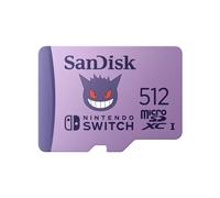 SanDisk MicroSDXC 512 Go SDSQXAO-512G-GN6ZK, UHS-I U3, V30, Lecture 100 Mo/s, Ecriture 90 Mo/s, Température -25°C à 85°C, 15x21x1 mm
