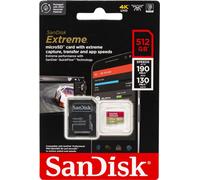 SanDisk microSDXC 512GB Extreme A2 C10 V30 UHS-I U3