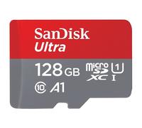 Sandisk microSDXC carte mémoire 128GB Mobile Ultra - Class 10 UHS-I avec adaptateur SD