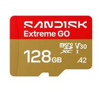 Carte microSD - SanDisk - Extreme GO 128 Go - UHS-I U3 V30 - 240 Mo/s lecture - 120 Mo/s écriture