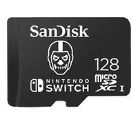 SanDisk Carte MicroSD NintendoSwitch Fornite (microSDXC, 128 Go, UHS-I), Carte mémoire, Noir