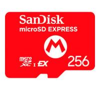 Carte mémoire Micro SD Express 256Go Sandisk pour Nintendo Switch 2
