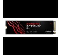 SANDISK Optimus GX 7100 NVMe SSD 1 to (Jusqu’à 7 250/6 900 Mo/s Vitesses de Lecture/écriture séquentielles, PCIe 4.0, M.2 2280, BiCS TLC 3D CBA NAND, SANDISK Dashboard)