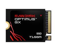 SANDISK Optimus GX 7100M NVMe SSD 2 to (Jusqu’à 7 250/6 900 Mo/s Vitesses de Lecture/écriture séquentielles, M.2 2230, PCIe 4.0, Portable Compatible Steam Deck, MSI Claw, Microsoft Surface ou Dell)
