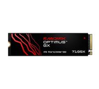 SanDisk Optimus GX 7100X SSD NVMe pour ROG Xbox Ally (X) et PC 4 to (Jusqu’à 7 250 Mo/s/ 6 900 Mo/s en Lecture/écriture, sous Licence Officielle Xbox, PCIe 4.0 x4 M.2) 1 Mois Xbox Game Pass Ultimate