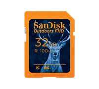 SanDisk Outdoors FHD SDXC UHS-I Card - 32GB 2-Pack - SDSDUNR-032G-GN6V2
