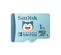 SanDisk microSDXC pour les consoles Nintendo Switch, Pokémon Ronflex 1 To, UHS-I Carte, jusqu'à 100 Mo/s, Produit sous licence Nintendo, Class 10, U3, Pokémon