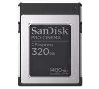 SanDisk Carte mémoire CFexpress PRO-CINEMA GL Type B 320 Go SDCFEC-320G-GN4NN