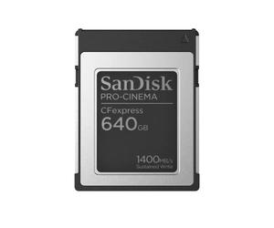 SanDisk PRO-CINEMA CFexpress 640 Go