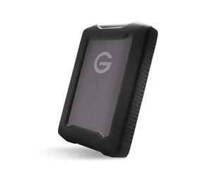 SanDisk Professional 1 To G-DRIVE ArmorATD, HDD portable USB-C (5Gbps), USB 3.2 Gen 1, Thunderbolt 3, jusqu'à 130 MB/s, résistant à la poussière, aux chutes, aux chocs et à l'eau