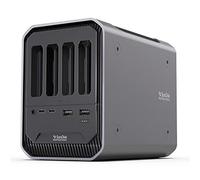 SanDisk Professional Pro-Dock 4, Station d'accueil pour Lecteurs 4 Baies avec Connectivité Thunderbolt Noir