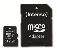 Intenso microSD 512GB UHS-I Perf CL10 Performance 512 Go Classe 10 - Neuf