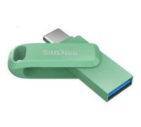 SanDisk Ultra Dual Drive Go, 512 Go Flash Drive, Clé USB C (pour Android Smartphone Stockage, Tablettes, Mac et PC, jusqu'à 400 Mo/s, Connecteurs USB Type-C et USB Type-A réversibles) Absinthe Green
