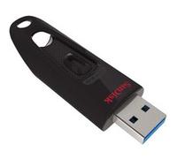 SanDisk Ultra 64GB USB 3.0, 64 Go, USB Type-A, 3.2 Gen 1 (3.1 Gen 1), 100 Mo/s, Slide, Bleu SDCZ48-064G-U46B